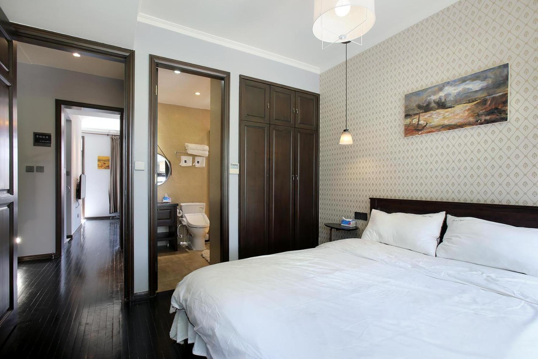 Shanghai Downtown Hills Boutique Guesthouse - Near Metro Line 7, Exit 3, Changping Road Værelse billede
