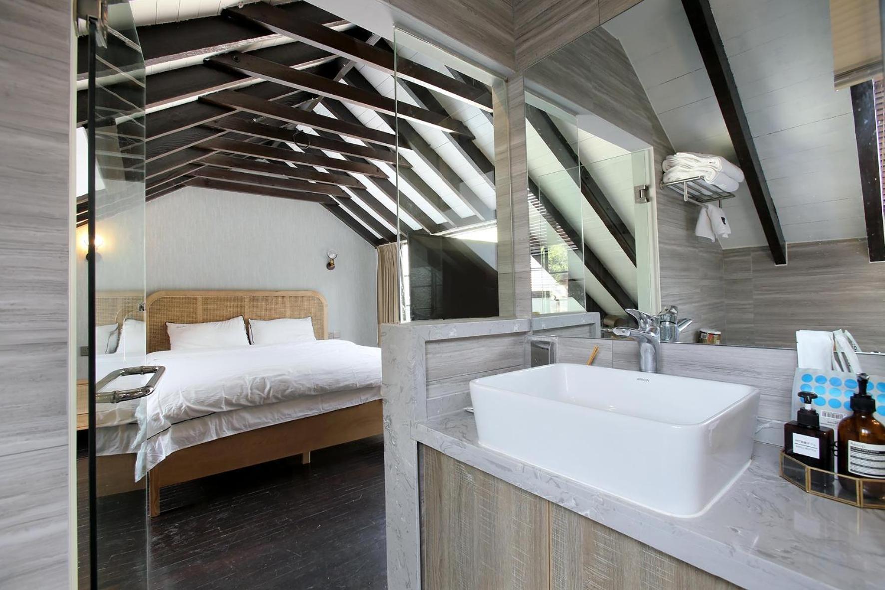 Shanghai Downtown Hills Boutique Guesthouse - Near Metro Line 7, Exit 3, Changping Road Værelse billede
