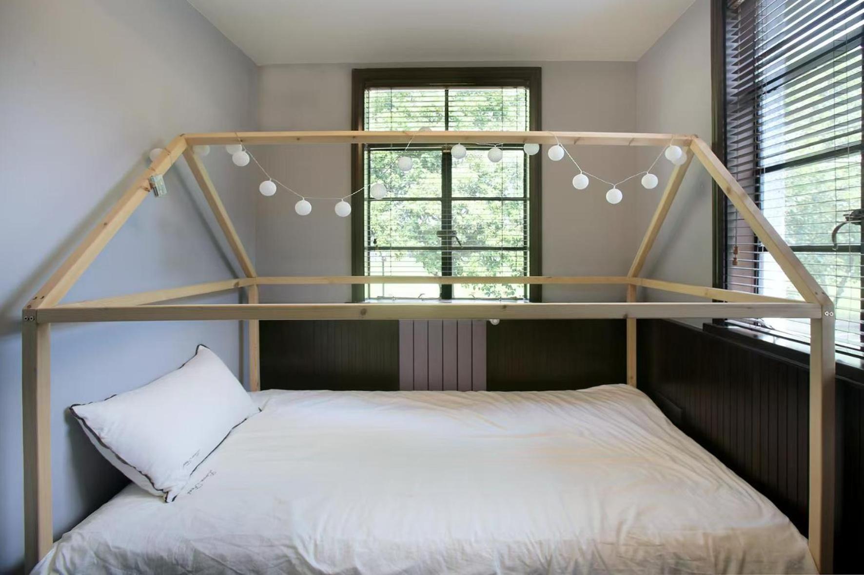 Shanghai Downtown Hills Boutique Guesthouse - Near Metro Line 7, Exit 3, Changping Road Eksteriør billede