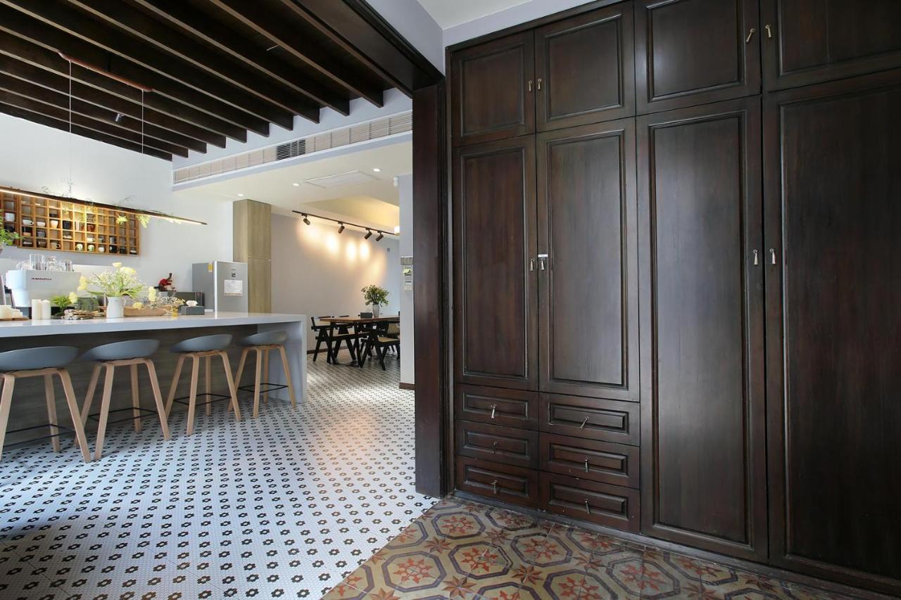 Shanghai Downtown Hills Boutique Guesthouse - Near Metro Line 7, Exit 3, Changping Road Eksteriør billede